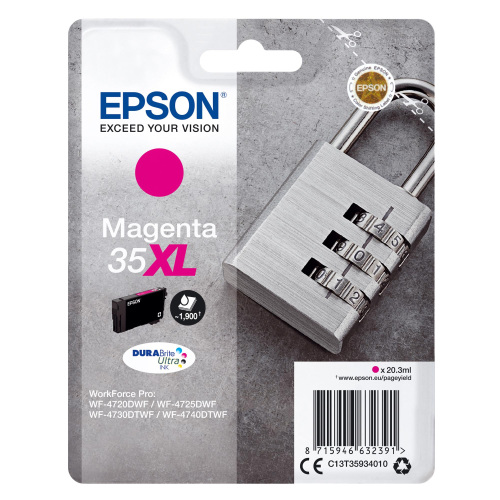 EPSON 35 XL CARTUCCIA INK 20.3 ML MAGENTA